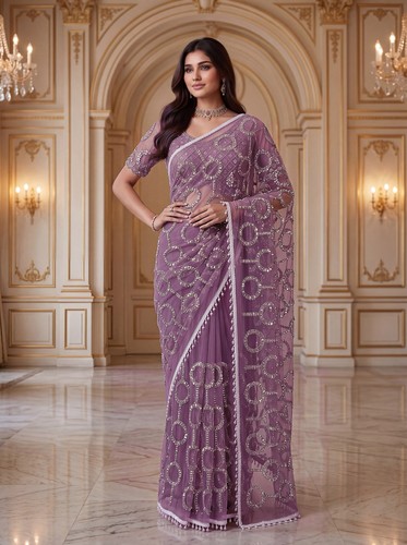 Intricately bidds sari - bidds,