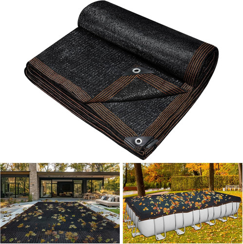Copertura rete foglia piscina - rete,