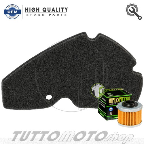 Kit filtro aria olio aprilia - filtro, +